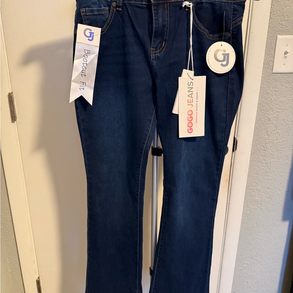 GOGO Dark Blue Bootcut Jeans